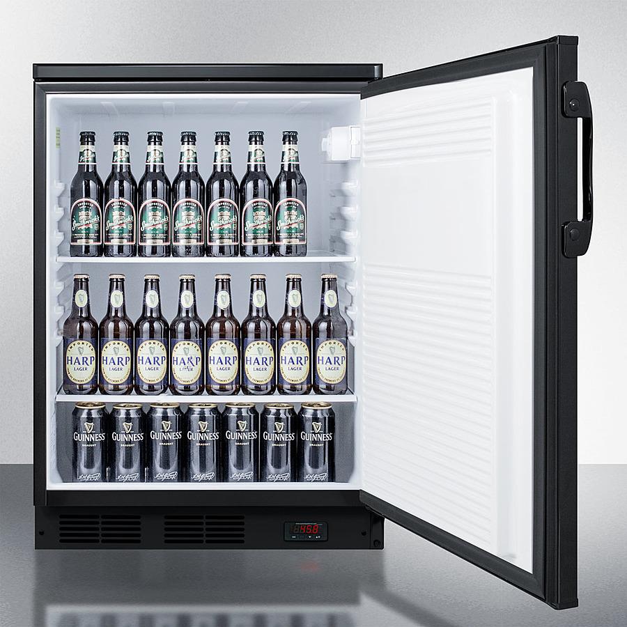 Summit FF7LBLKBIPUB 24" Wide Built-in Pub Cellar