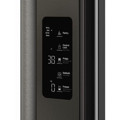Kitchenaid KRFC336SBE Counter-Depth French Door Refrigerator with Internal Water Dispenser