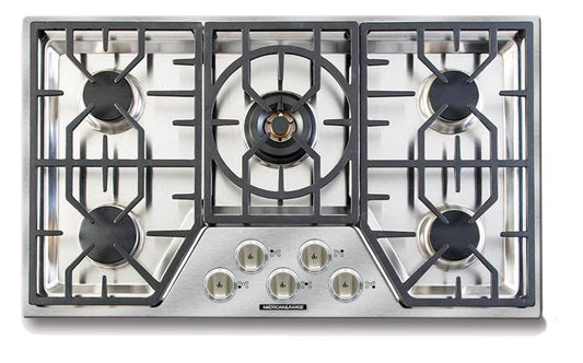 American Range ARDCT365V3 Vitesse 36 Inch 5-Burner Cooktop
