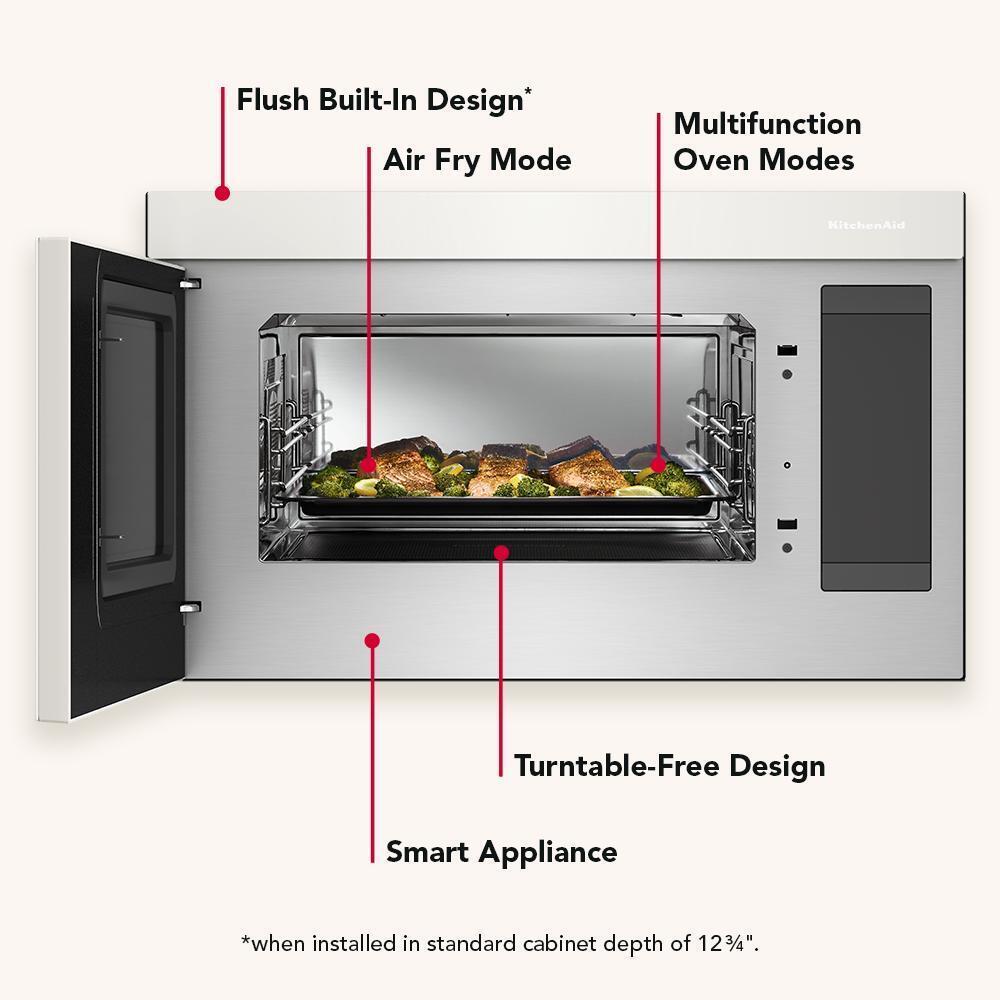 Kitchenaid KMMF530PPL Multifunction Over-the-Range Microwave Oven with Flush Built-In Design