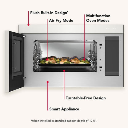 Kitchenaid KMMF530PPL Multifunction Over-the-Range Microwave Oven with Flush Built-In Design