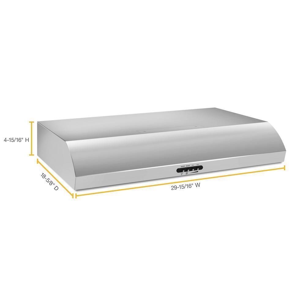 Maytag UXT5230BDS 30" Range Hood with the FIT System