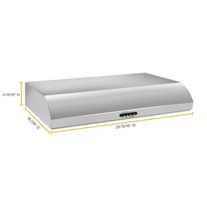 Maytag UXT5230BDS 30" Range Hood with the FIT System