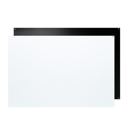Broan SP300224 30-Inch wide Backsplash in Reversible Black/White