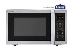 SMC1450KS Sharp 1.4 cu. ft. 1100W Stainless Steel Countertop Microwave Oven