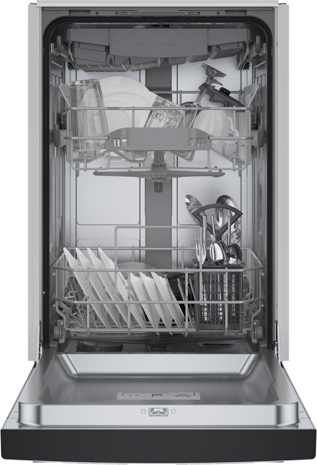 Bosch 300 Series Dishwasher 17 3/4" Black SPE53B56UC