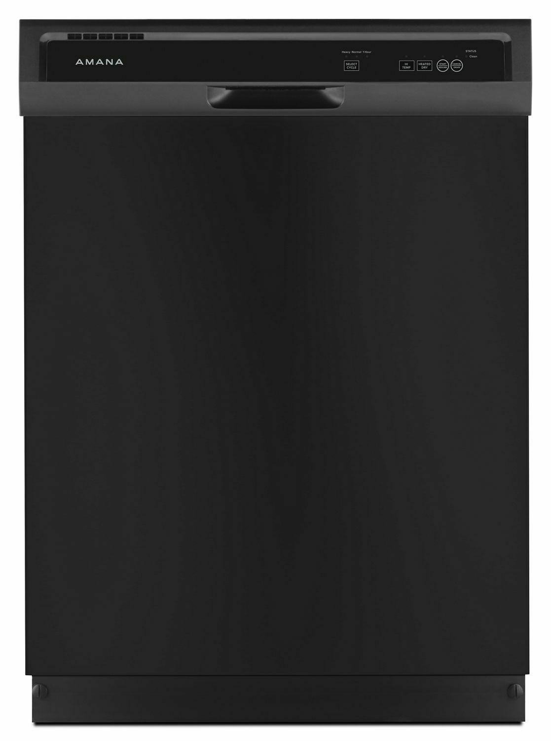 Dishwasher with Triple Filter Wash System - Black