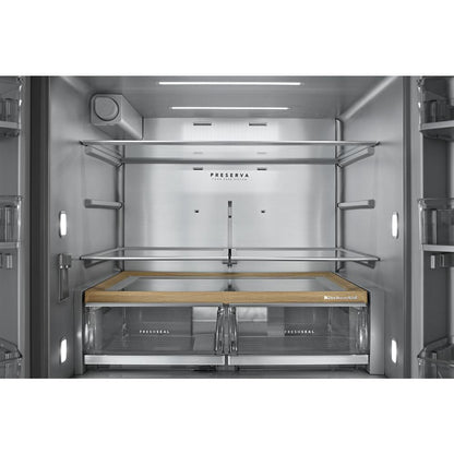 Kitchenaid KRMF336SPS 30 cu. ft. French Door Refrigerator with Interior Water and Ice and FreshChill™ Full-Width Refrigerated Drawer