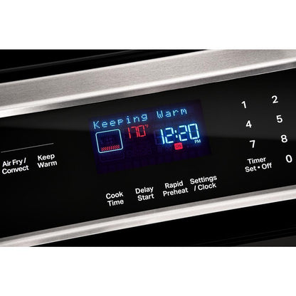 Whirlpool WSIS5030RV 30-inch Induction Range with No Preheat Air Fry