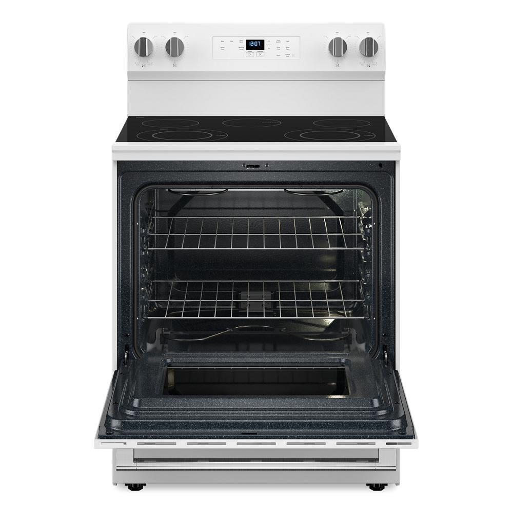 Maytag MFES4030RW 30-Inch Wide Electric Range With Steam Clean - 5.3 cu. ft.
