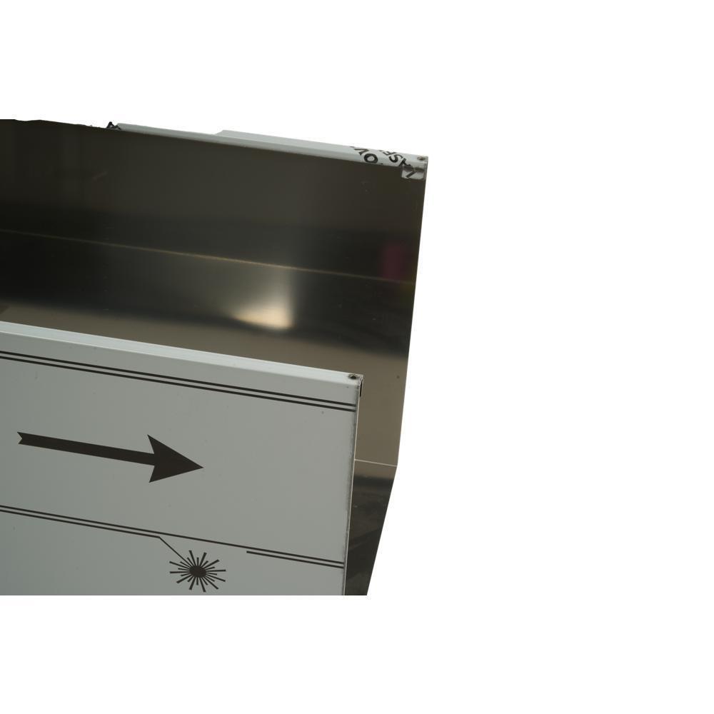 Kitchenaid W11522794 Wall-Mount Hood Chimney Extension Kit, Stainless Steel, for ceilings between 10-1/2' to 12'