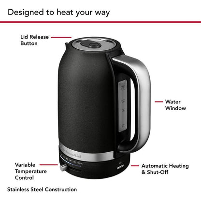 Kitchenaid KEK1701BK 1.7 Liter Electric Kettle