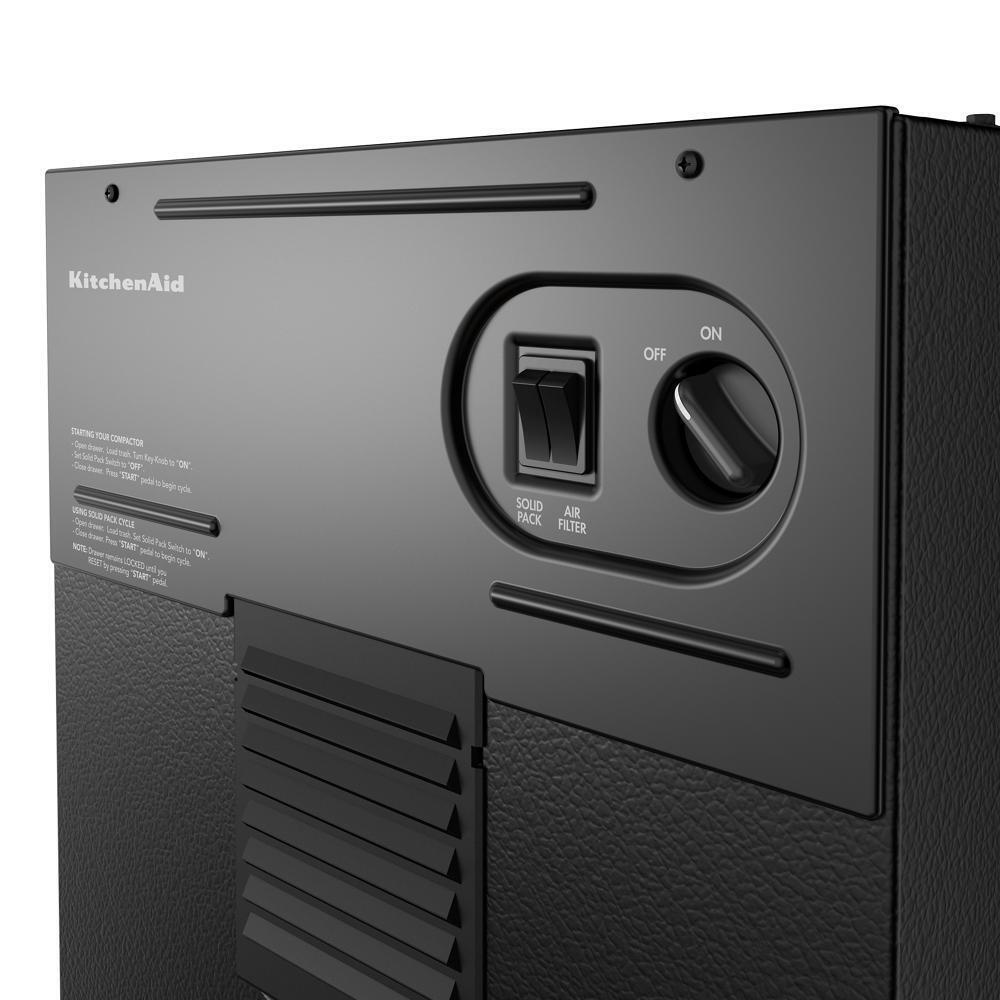 KTTP515TSS KitchenAid® 15 in. Built-In Trash Compactor with Built-In Odor Management System