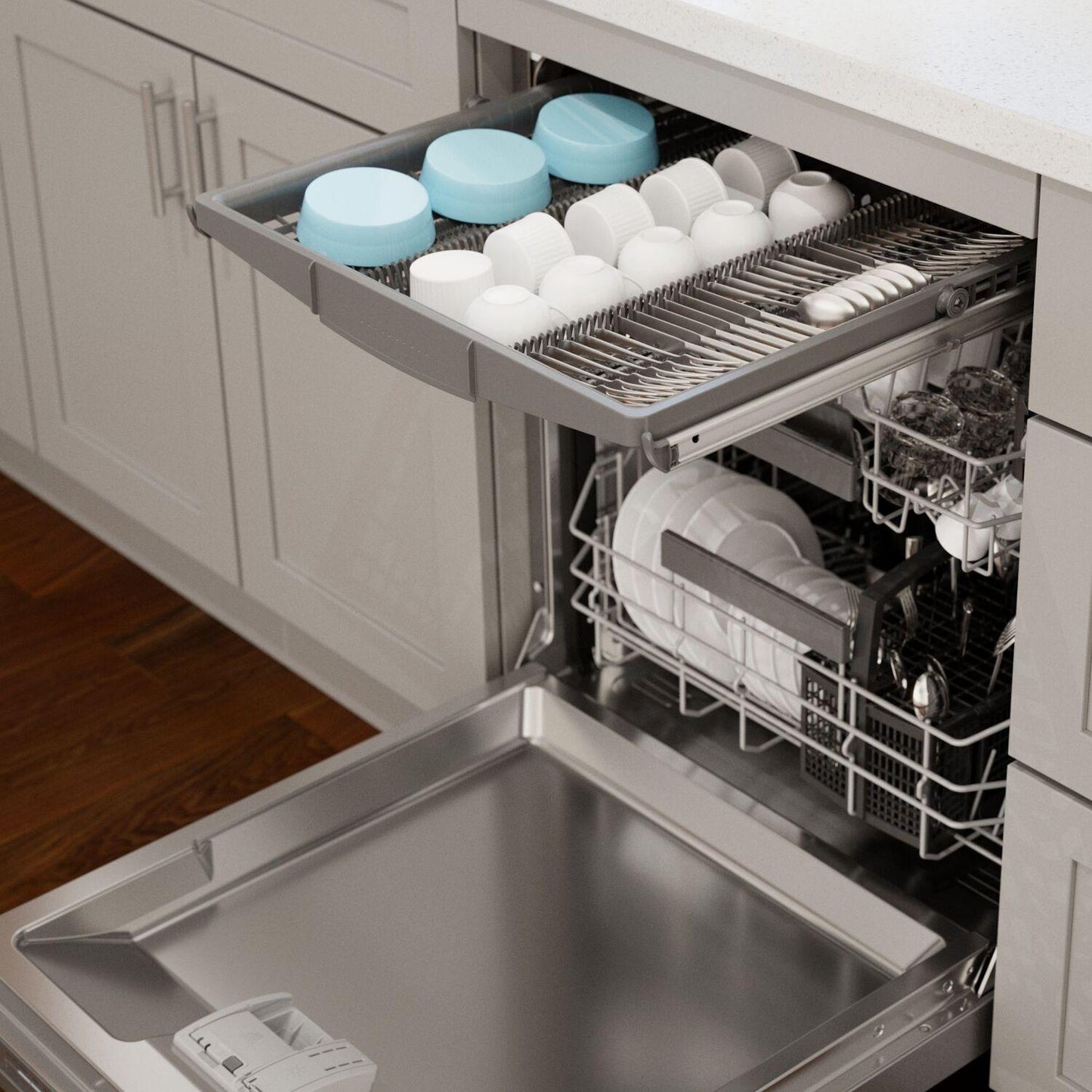 800 Series Dishwasher 24" Stainless steel
