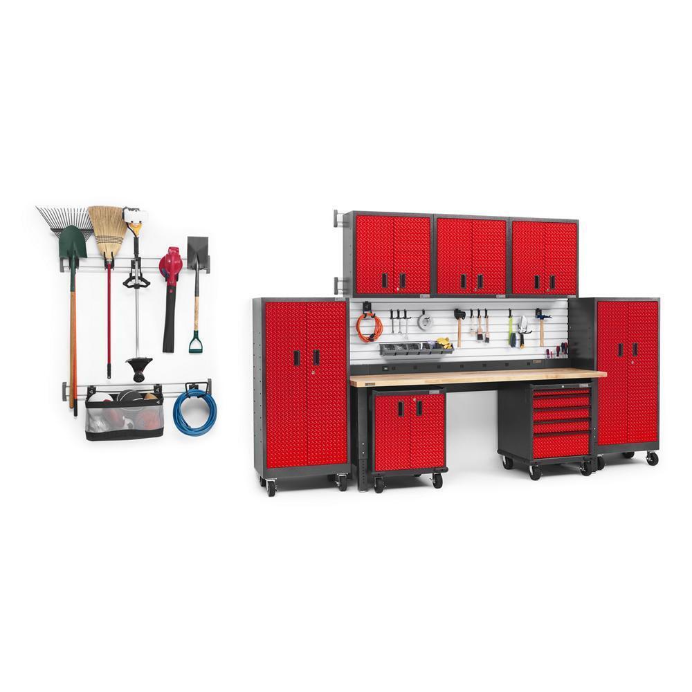 Gladiator GAAC68PSDG 6' Wide 9-Outlet Workbench Powerstrip