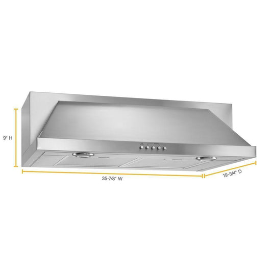 Kitchenaid UXT5536AAS 36" Convertible Under-Cabinet Hood