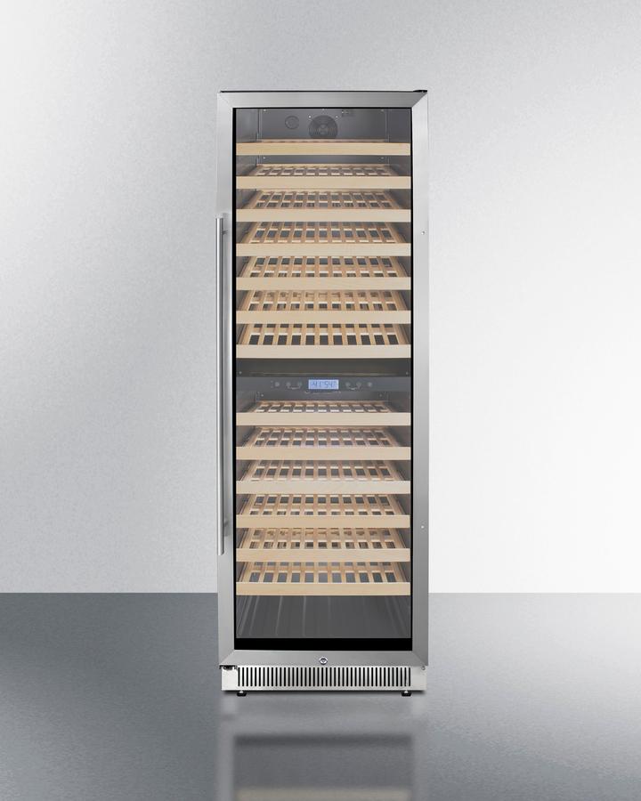 Summit 24" Wide Dual Zone Wine Cellar