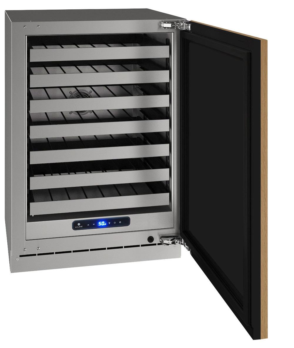 U-Line UHWC524IS01A Hwc524 24" Wine Refrigerator With Integrated Solid Finish and Field Reversible Door Swing (115 V/60 Hz)