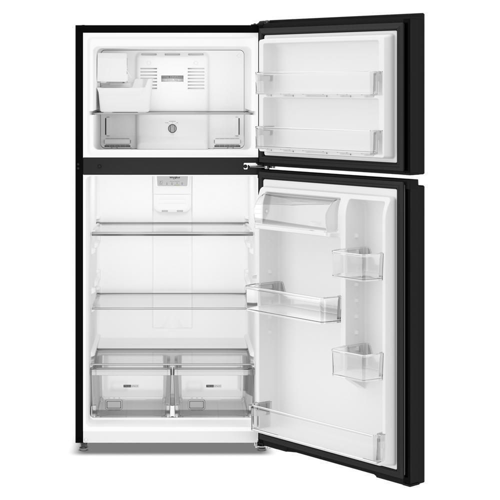 WRTX3219SB Whirlpool® 30-inch Wide Top Freezer Refrigerator with Total Coverage Cooling- 19 Cu. Ft.