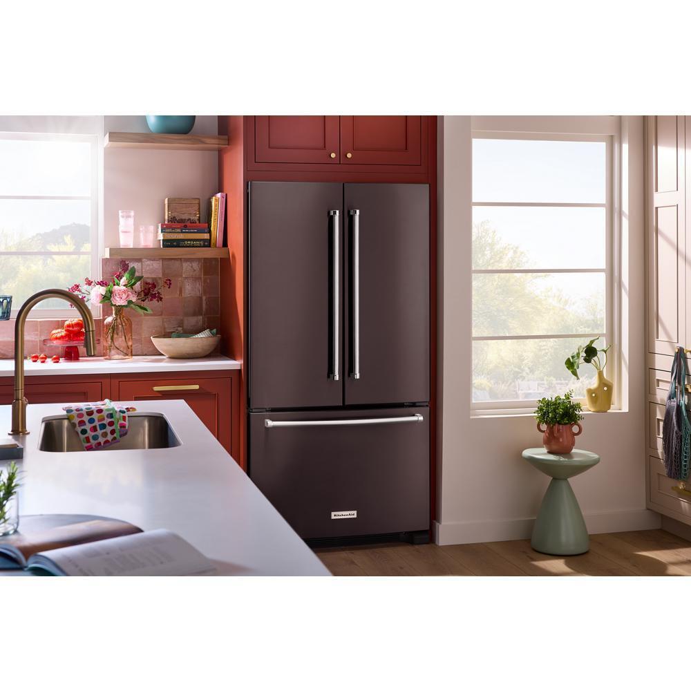 Kitchenaid KRFC136RBS 20 cu. ft. 36-Inch Width Counter-Depth French Door Refrigerator with Interior Dispense