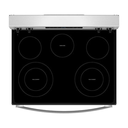 Whirlpool WFES4530SZ 30-inch Electric Range with Air Cooking Technology and Steam Clean