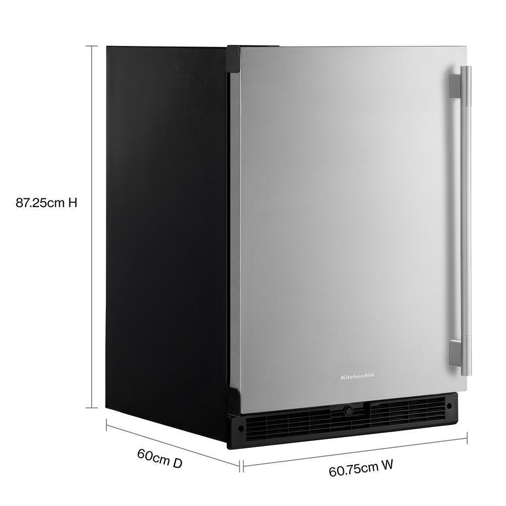 Kitchenaid KURL124SSB 24" Undercounter Refrigerator with Stainless Steel Door