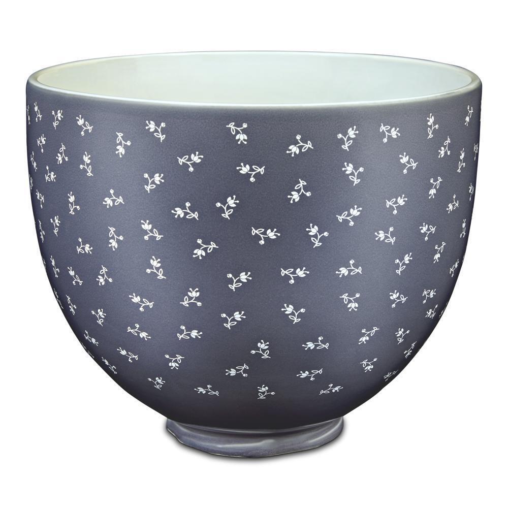 Kitchenaid KSM2CB5BF 5 Quart Vintage Florals Ceramic Bowl