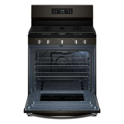 Whirlpool WFGS4530SV 30-inch Gas Range with Air Cooking Technology and Steam Clean