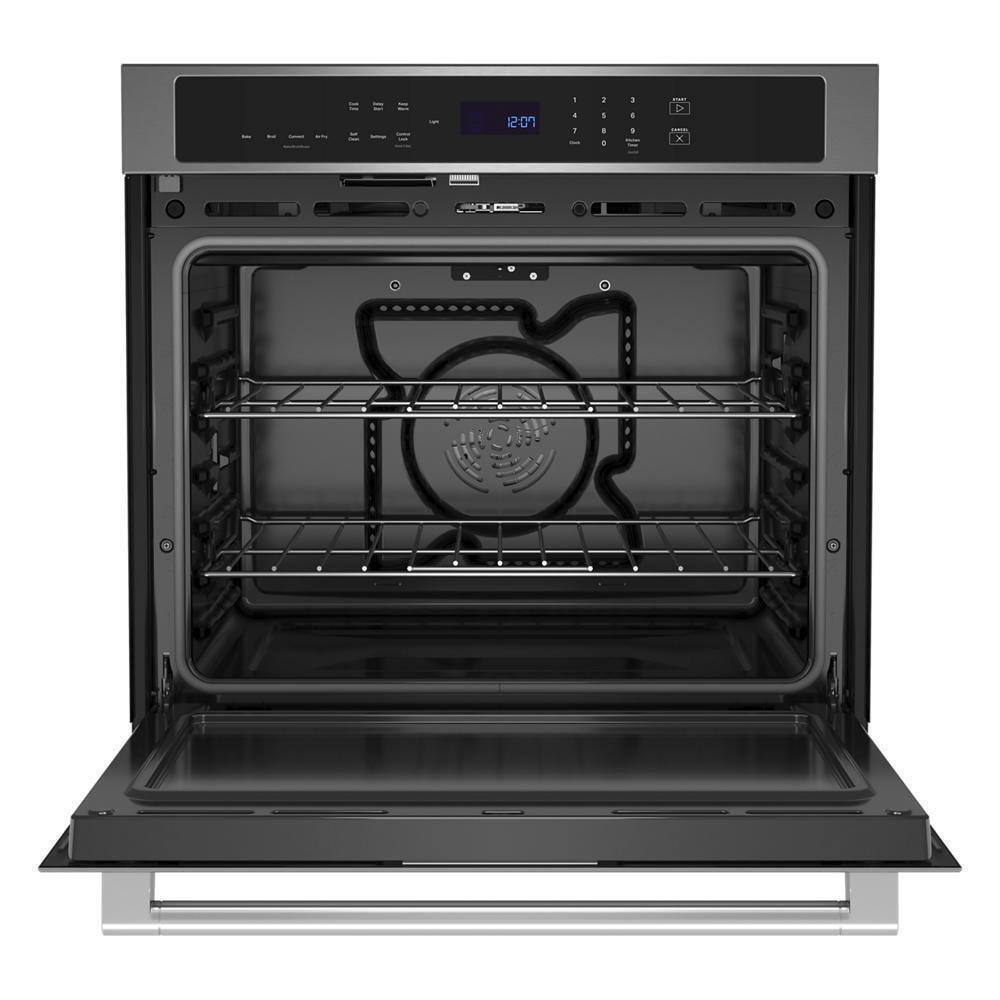 Maytag MOES6027LZ 27-inch Single Wall Oven with Air Fry and Basket - 4.3 cu. ft.