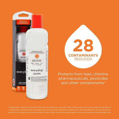 Kitchenaid EDR2RXD1 everydrop® Refrigerator Water Filter 2 - EDR2RXD1 (Pack of 1)