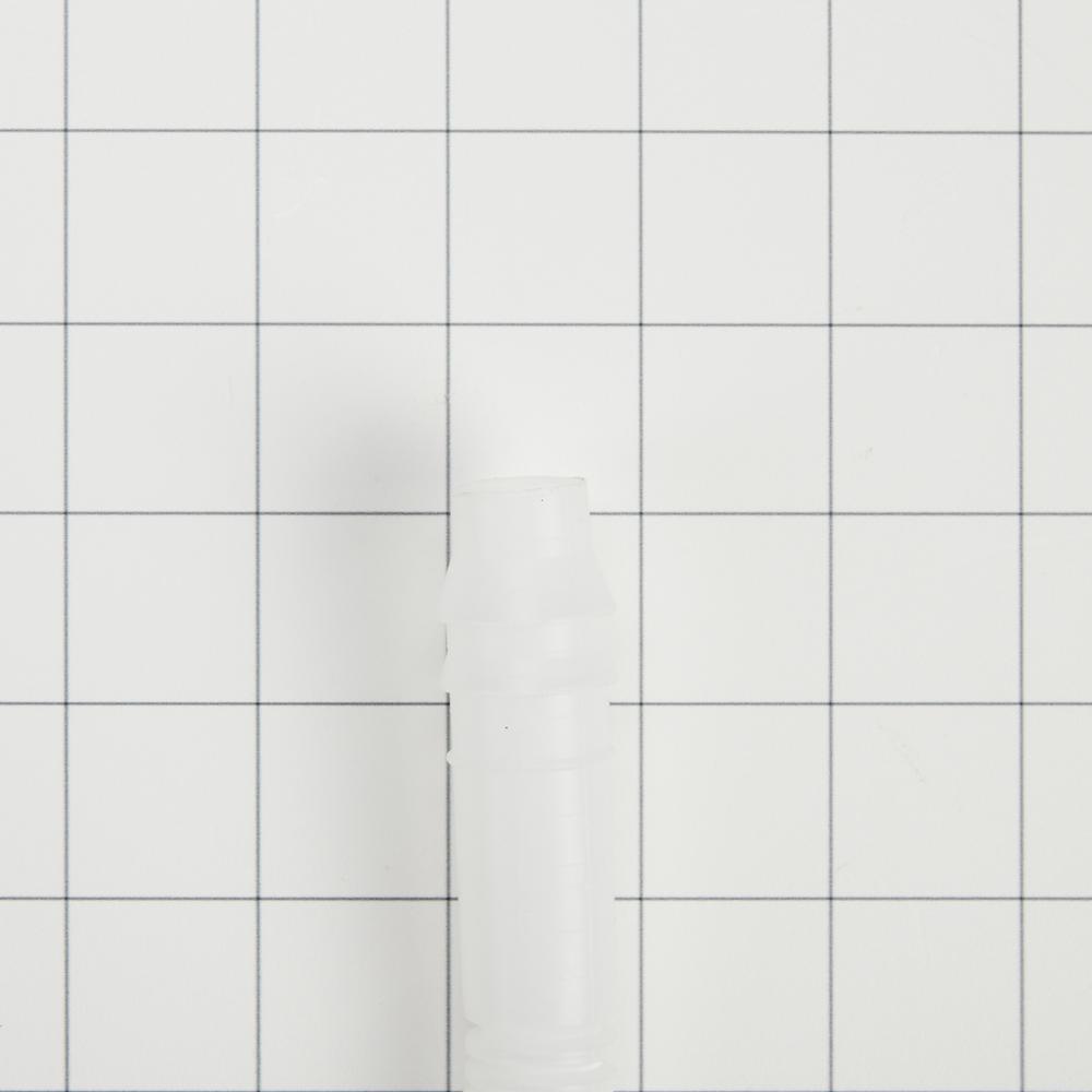 Whirlpool 8269144A Dishwasher Drain Hose Extension, White-colored, with 6' flexible corrugated plastic hose for tall tub models