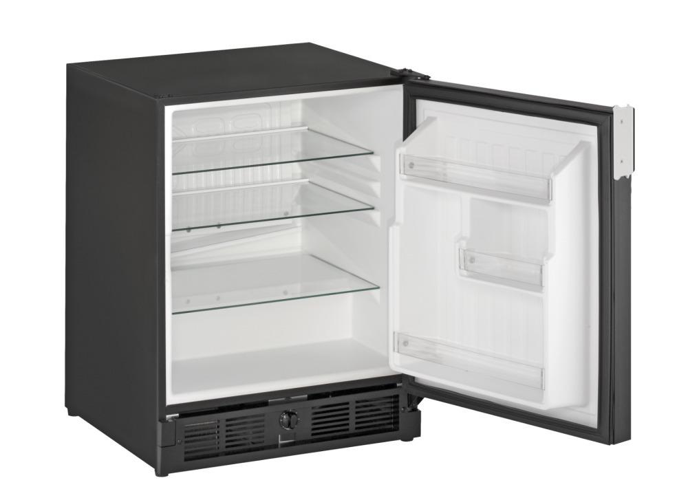 U-Line U29RB00A 29r 21" Refrigerator With Black Solid Finish and Field Reversible Door Swing (115 V/60 Hz)