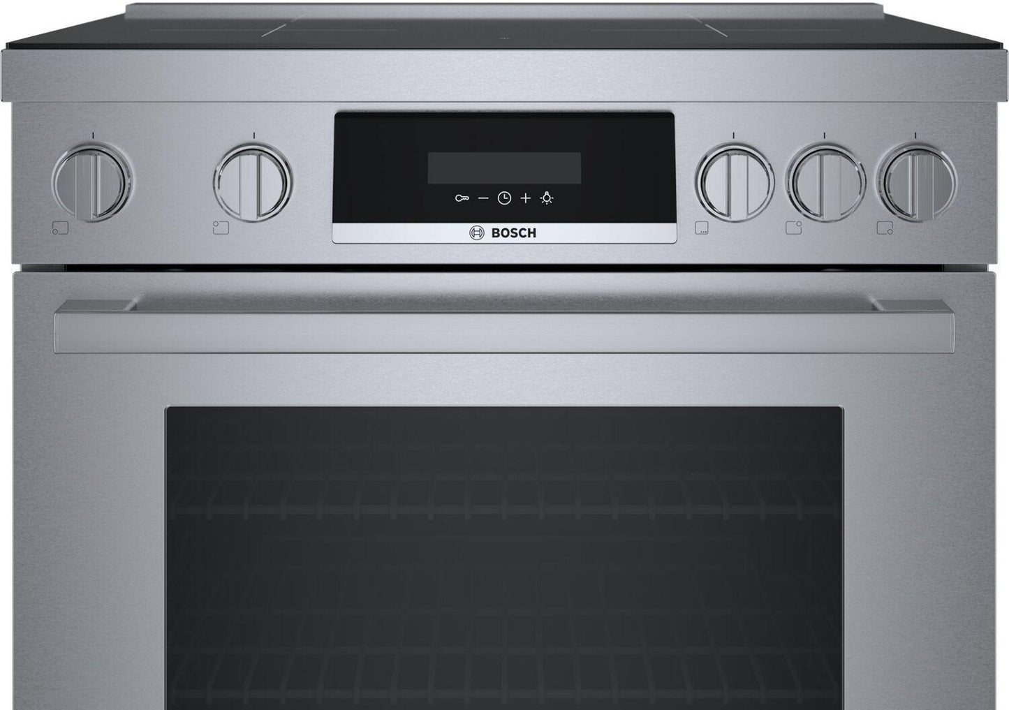 Bosch HIS8055U 800 Series, Induction freestanding range cooker, Stainless steel