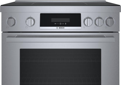 Bosch HIS8055U 800 Series, Induction freestanding range cooker, Stainless steel