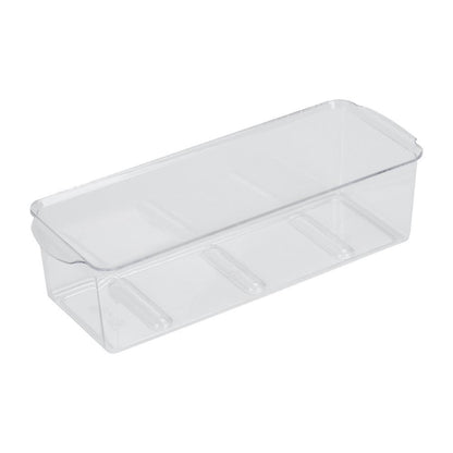 Kitchenaid W10136387A Multi-Use Refrigerator Utility Bin (3 3/4-IN H x 5 1/4-IN L x 14 1/2-IN D) - Clear