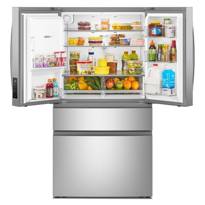 WRMF3636SZ Whirlpool® 29 Cu. Ft. Family-Sized Capacity French door refrigerator with Flexible Temperature Drawer