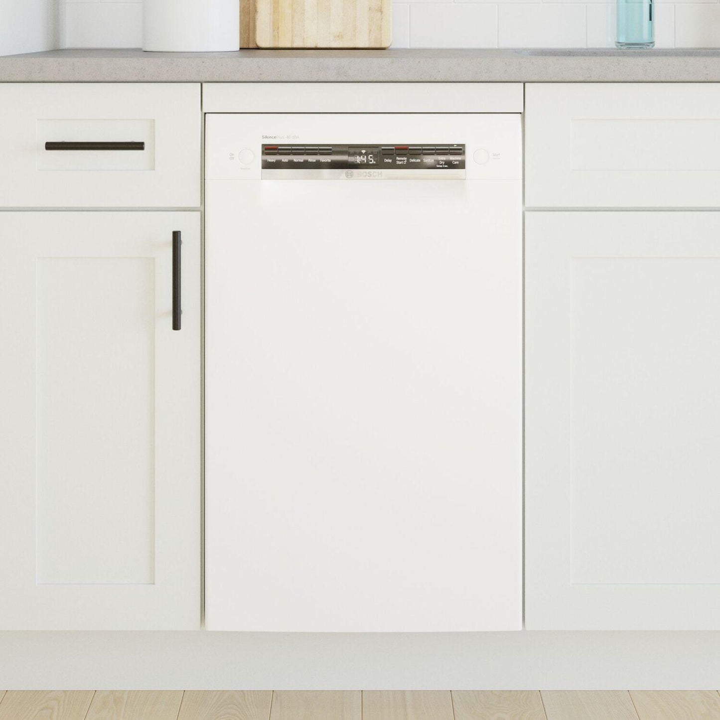 Bosch 300 Series Dishwasher 17 3/4" White SPE53B52UC