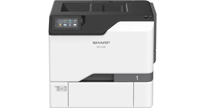 Sharp MXC528P MX-C528P Color Networked Printer Prints up to 52 pages per minute Maximum paper capacity of 2,850 sheets Exceptional Image Quality with 1200 x 1200 dpi print resolution