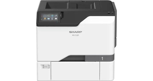 Sharp MXC528P MX-C528P Color Networked Printer Prints up to 52 pages per minute Maximum paper capacity of 2,850 sheets Exceptional Image Quality with 1200 x 1200 dpi print resolution