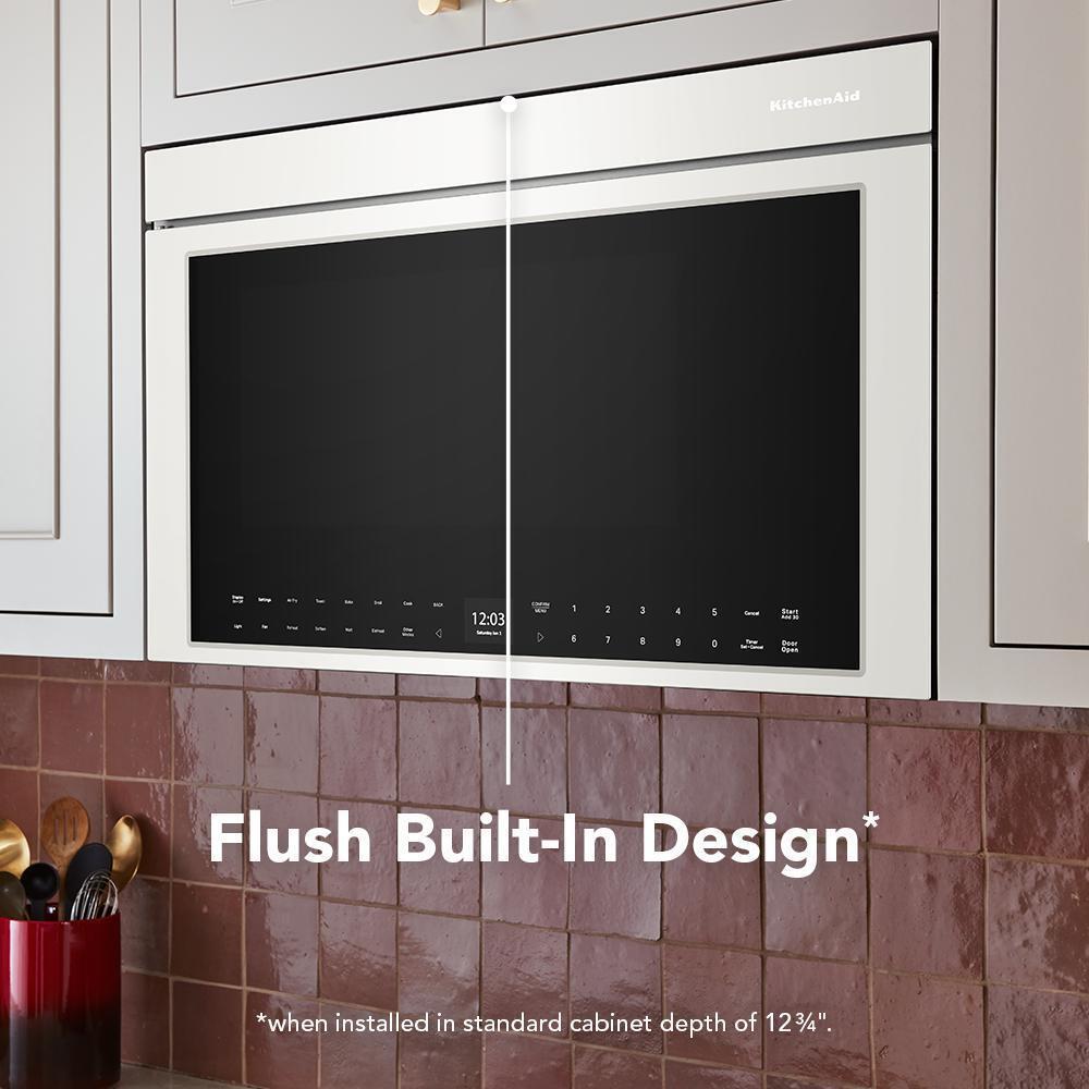 Kitchenaid KMMF530PPL Multifunction Over-the-Range Microwave Oven with Flush Built-In Design