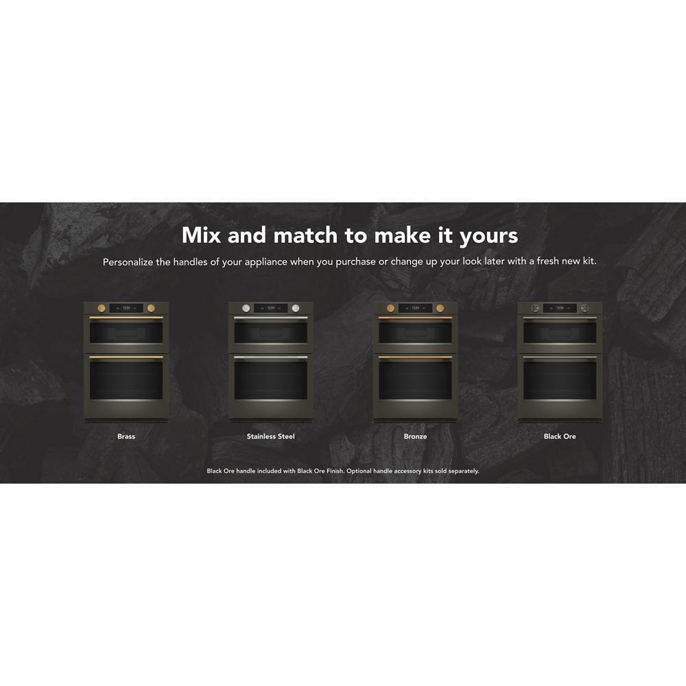 Kitchenaid KOEC930SBE 30-inch Smart Electric Combo Wall Oven with Intelligent Cooking Camera - Black Ore