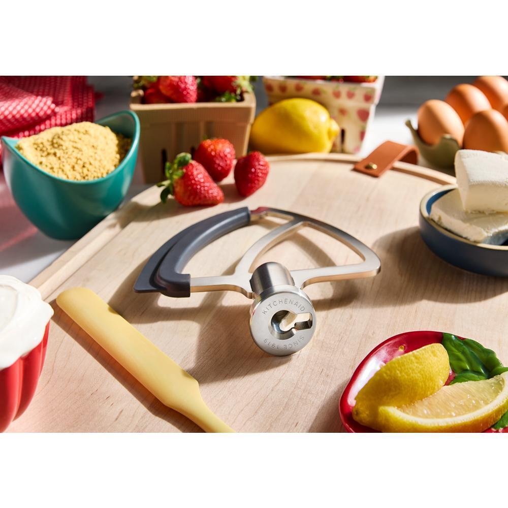 Kitchenaid KSMTHSFSS Durable stainless steel flex edge beater for select KitchenAid® tilt-head stand mixers