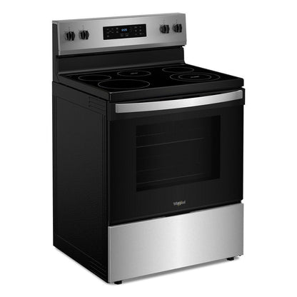 Whirlpool WFES3130TS 30-inch Electric Range with Steam Clean