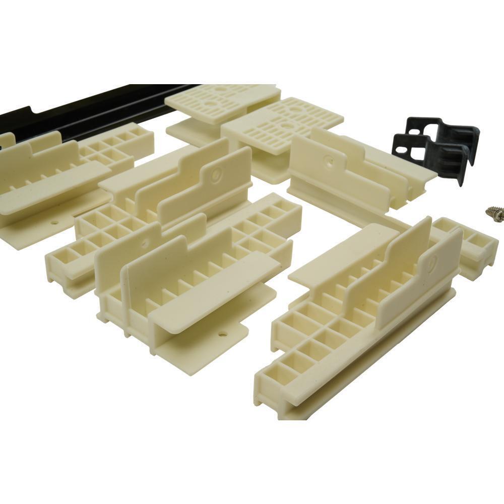 Maytag W11173686 27" Combination Wall Range Flush Installation Trim Kit, White, fits WOC54EC7HB