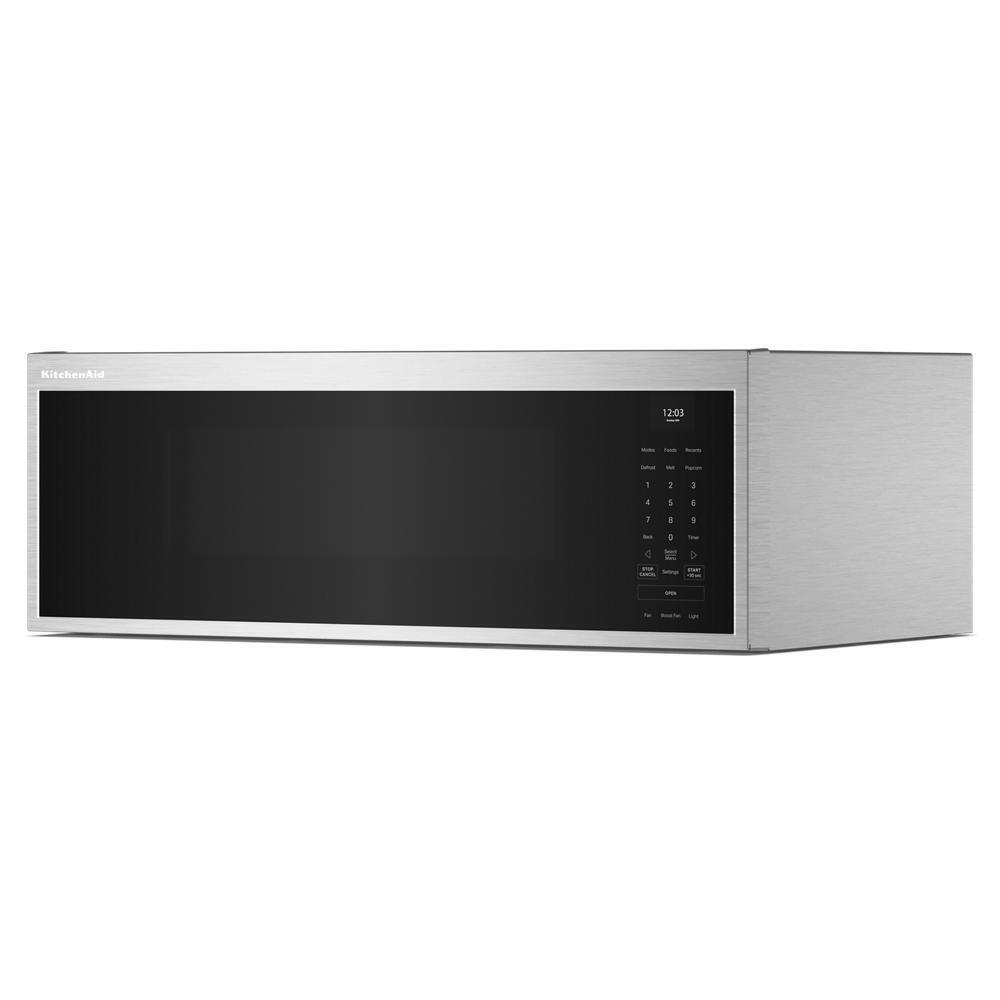 Kitchenaid KMML550RPS Smart Low Profile Microwave Hood Combination with Dual Fan Ventilation