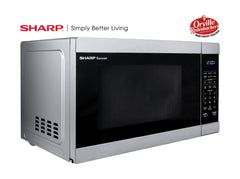 Sharp 1.1 cu. ft. Mid-Size Countertop Microwave Oven