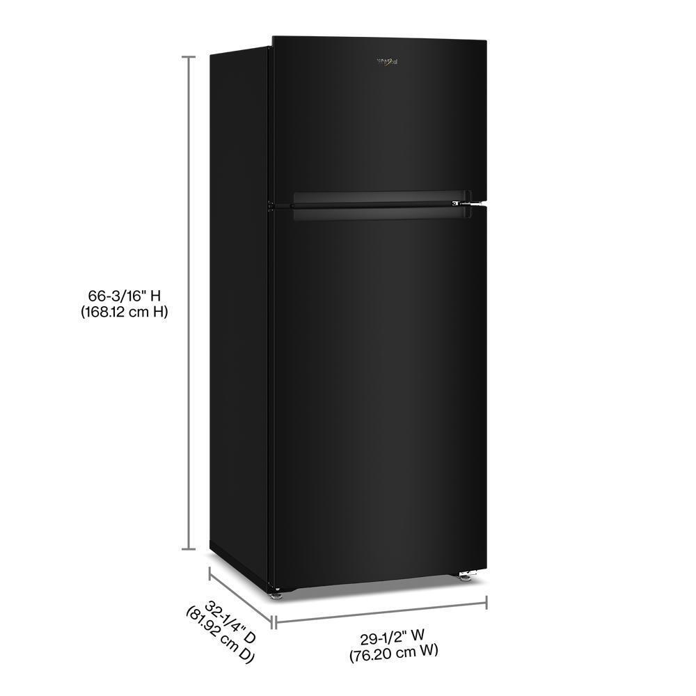 WRTX5118TB Whirlpool® 28-inch Wide Top Freezer Refrigerator with Total Coverage Cooling- 18.0 Cu. Ft.