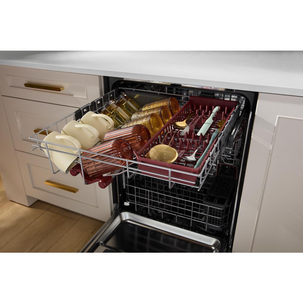 Kitchenaid KDTS434SPS 360(degree) Max Jets™ Third Rack Dishwasher with Stemware Shield and Stemware Clips, 44 dBA