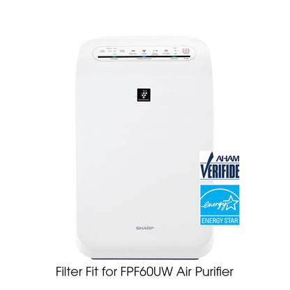 FZF60DFU Sharp Active Carbon FPF60UW Replacement Filter