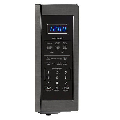 Sharp SMC1452CH 1.4 cu. ft. 1100W Sharp Black Stainless Steel Countertop Microwave Oven